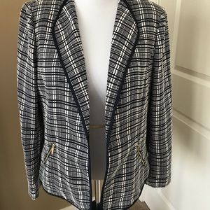 Cute blue and cream blazer